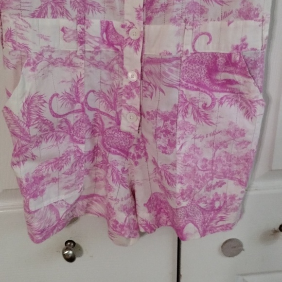 Zadig Voltaire Cookis Toile De Jouy Romper Size XS - Picture 6 of 16